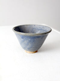 vintage studio pottery bowl ca 1981