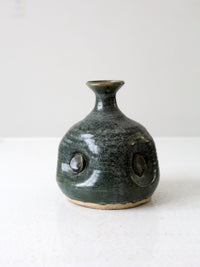 vintage studio pottery vase