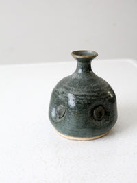 vintage studio pottery vase