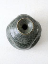 vintage studio pottery vase