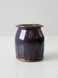 vintage studio pottery vase