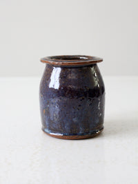vintage studio pottery vase