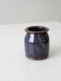 vintage studio pottery vase