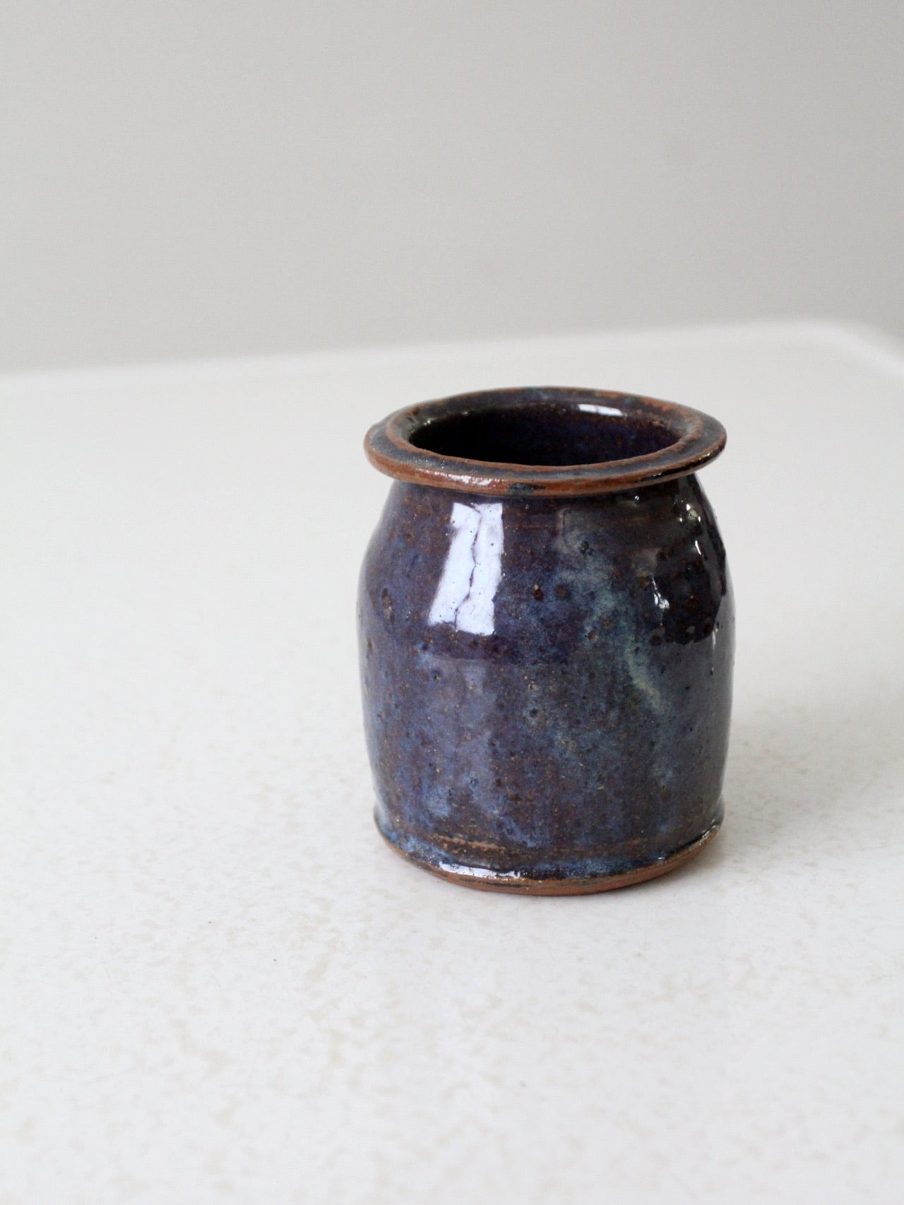 vintage studio pottery vase