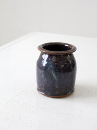 vintage studio pottery vase