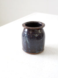 vintage studio pottery vase