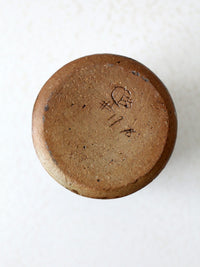 vintage studio pottery vase