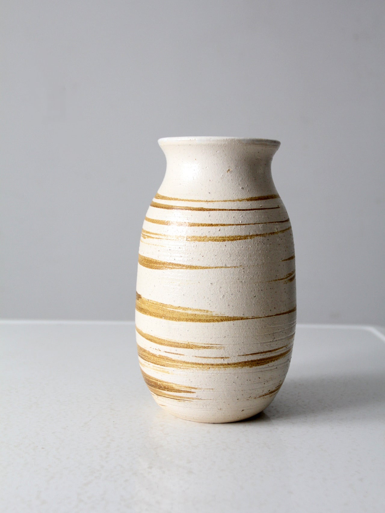 vintage studio pottery vase