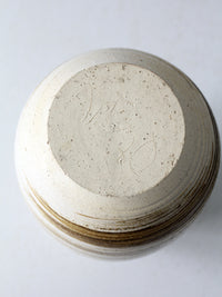 vintage studio pottery vase