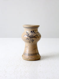 vintage Alex Majeski pottery vase