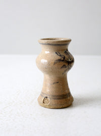 vintage Alex Majeski pottery vase