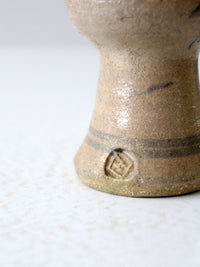 vintage Alex Majeski pottery vase