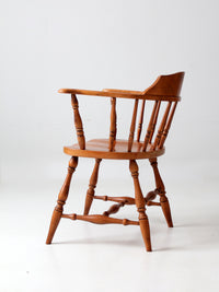 antique low back Windsor arm chair