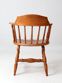 antique low back Windsor arm chair