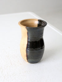 vintage studio pottery vase