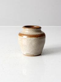 vintage studio pottery vase