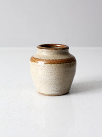 vintage studio pottery vase