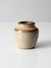 vintage studio pottery vase