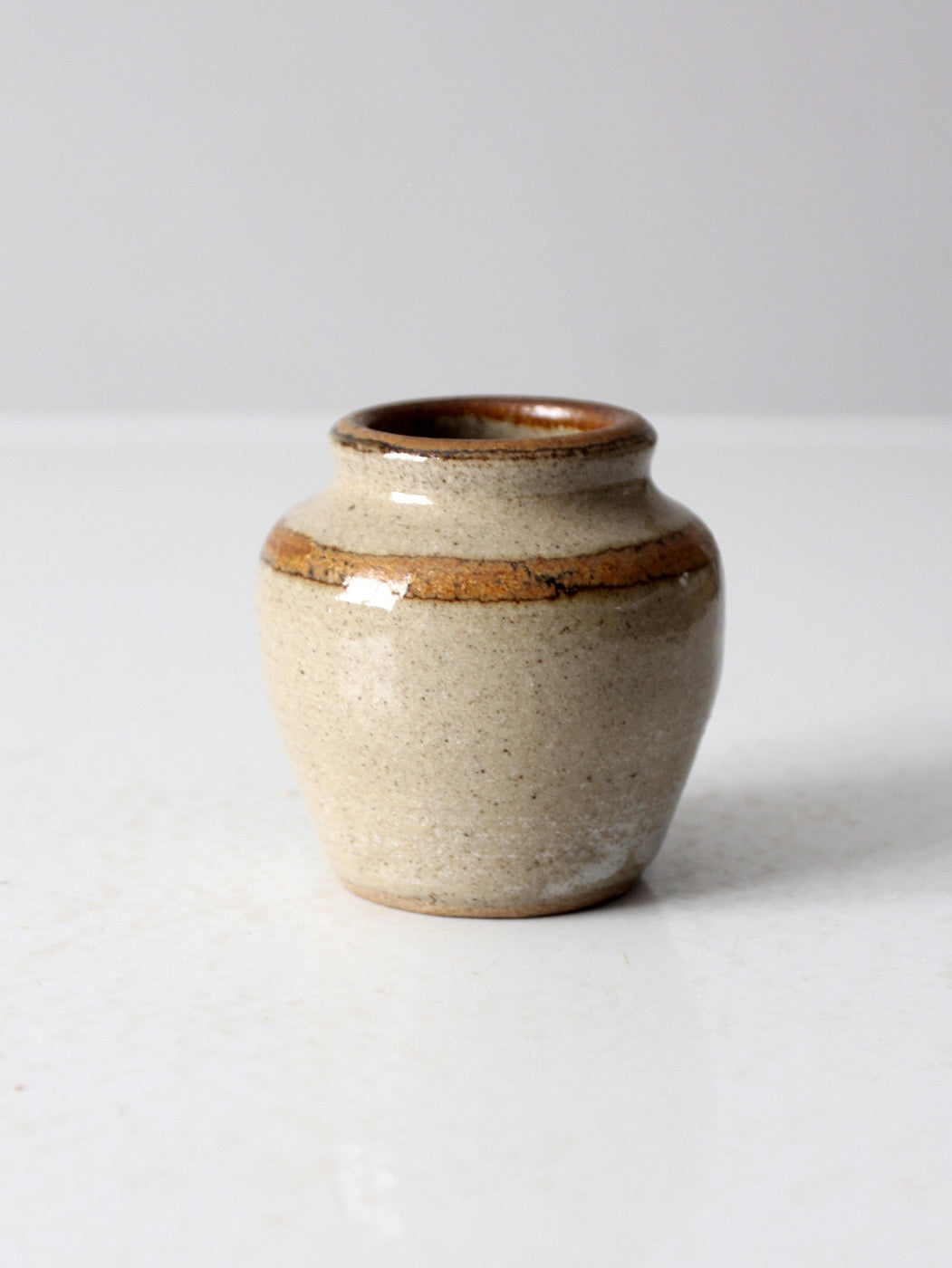 vintage studio pottery vase