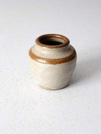 vintage studio pottery vase