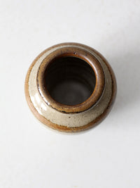 vintage studio pottery vase