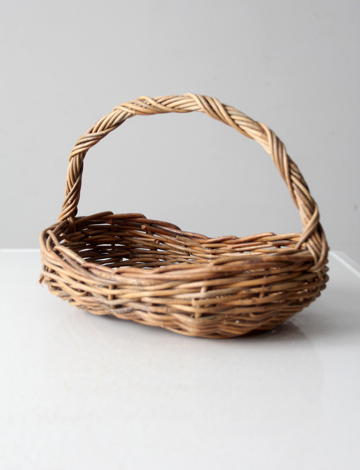vintage woven basket