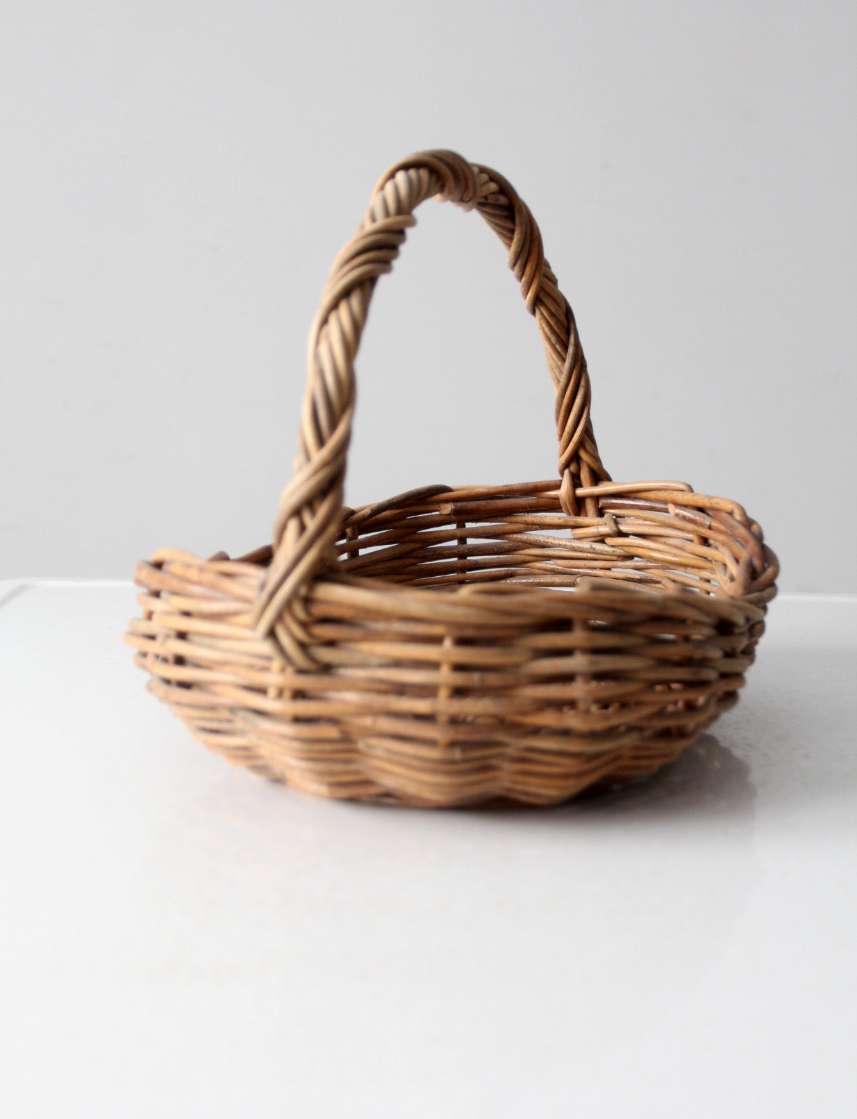 vintage woven basket