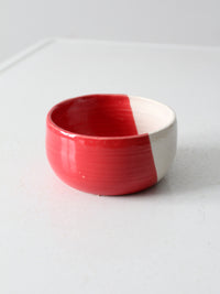 vintage studio pottery bowl