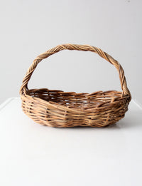 vintage woven basket