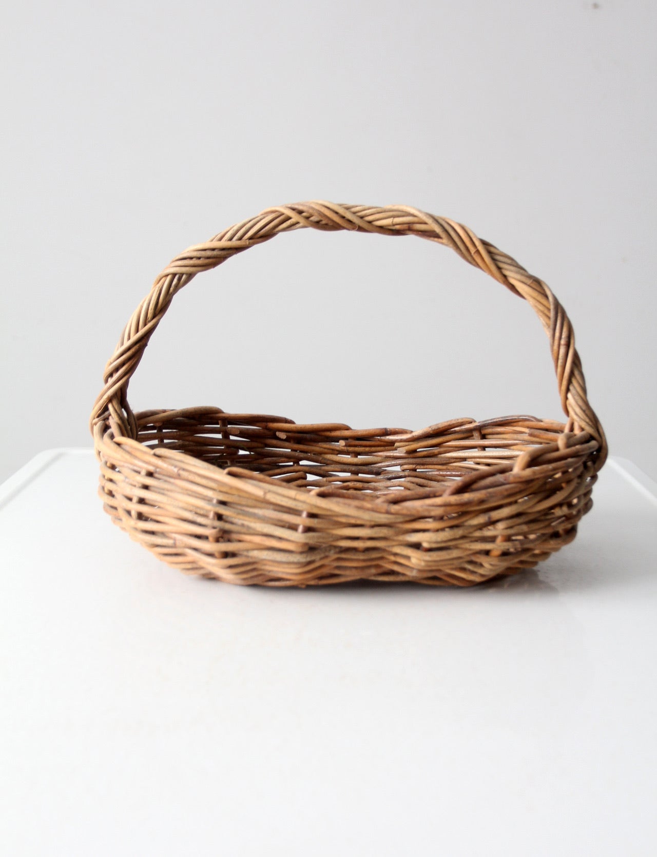 vintage woven basket