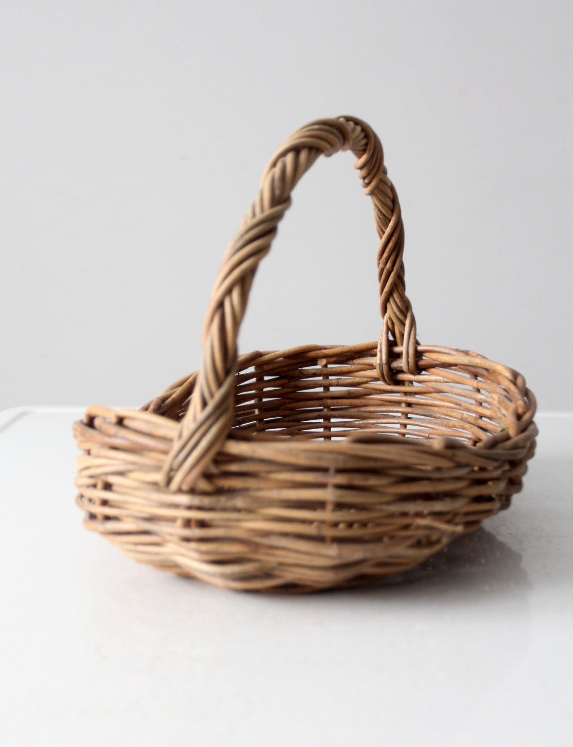 vintage woven basket