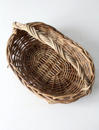 vintage woven basket