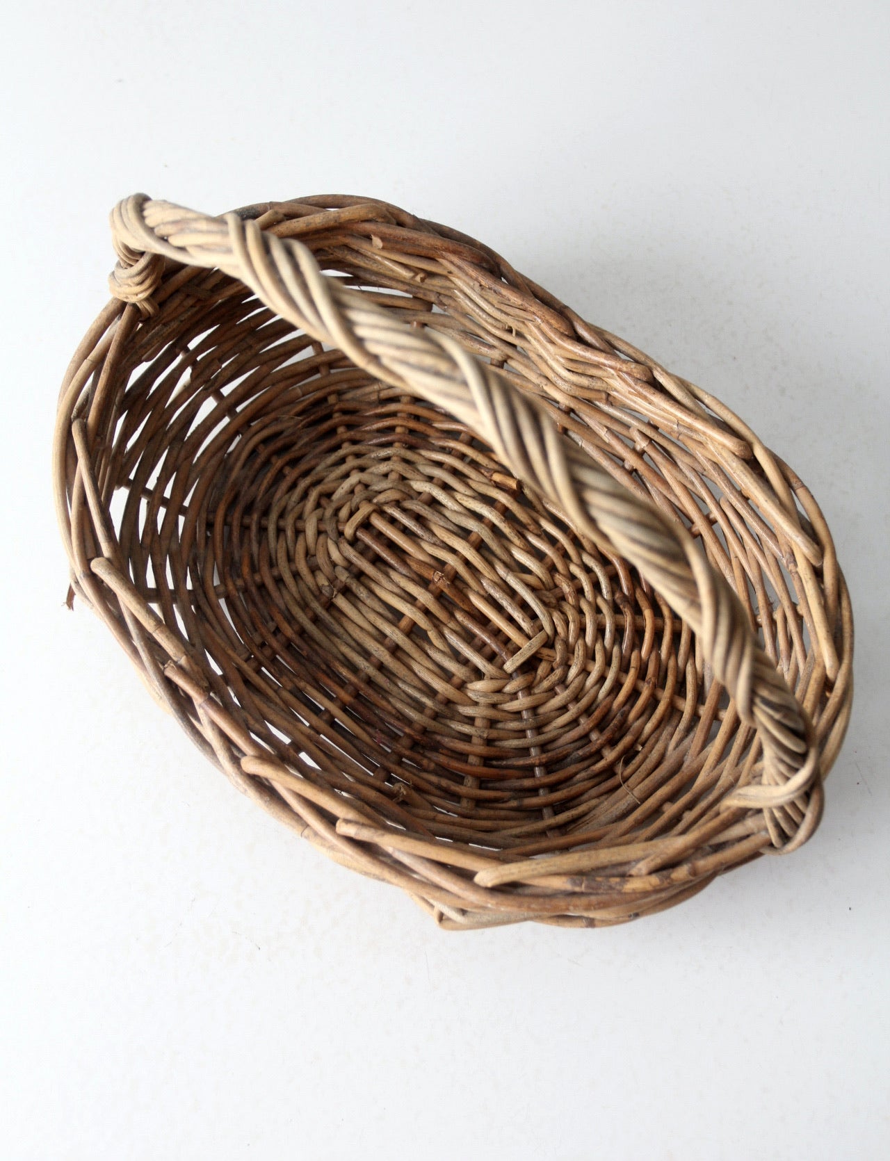 vintage woven basket
