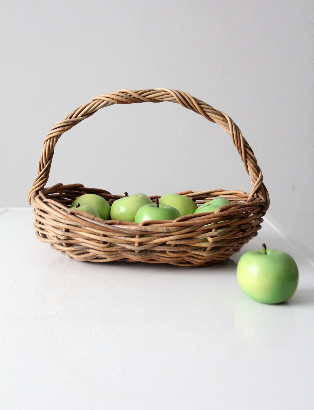 vintage woven basket