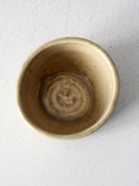 vintage studio pottery bowl