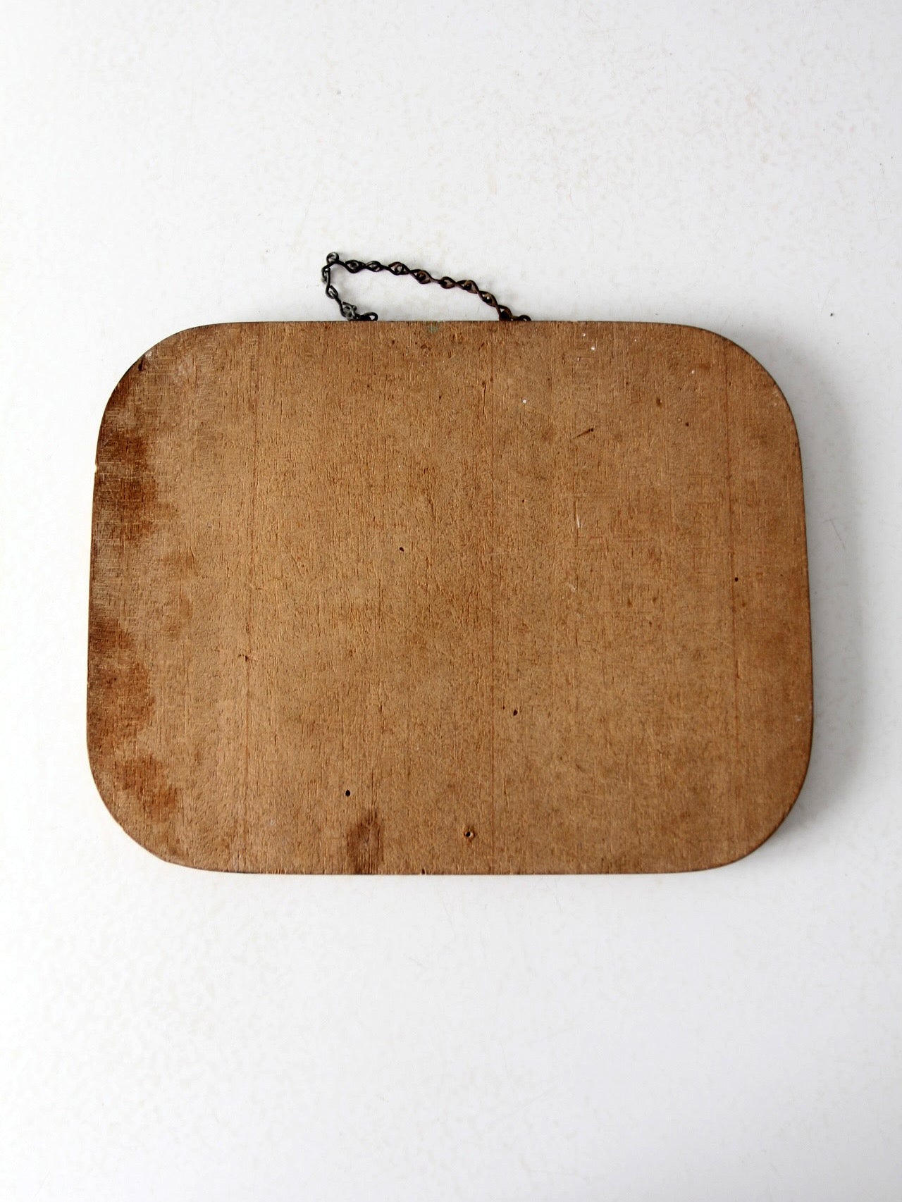 vintage hand-painted folk art wall art