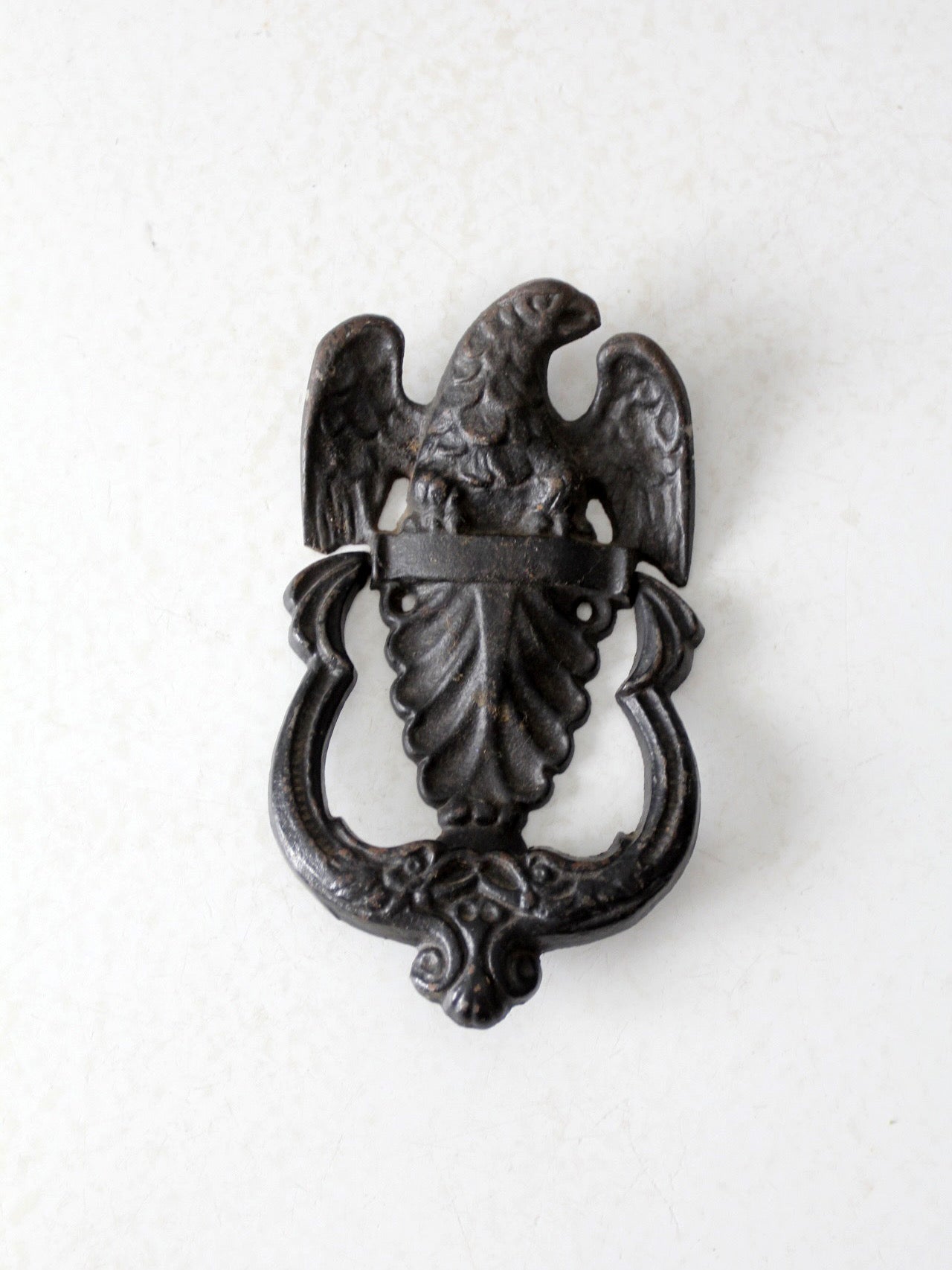 vintage cast iron eagle door knocker