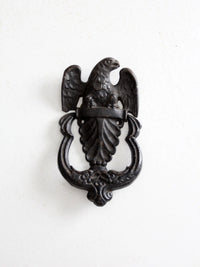 vintage cast iron eagle door knocker