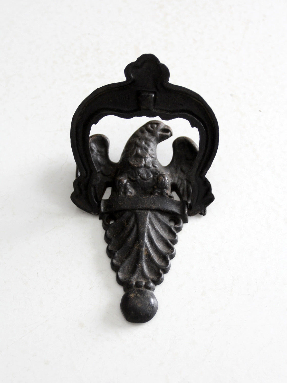 vintage cast iron eagle door knocker