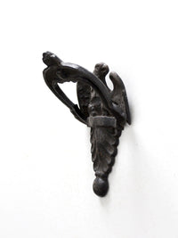 vintage cast iron eagle door knocker