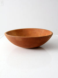 vintage wood bowl
