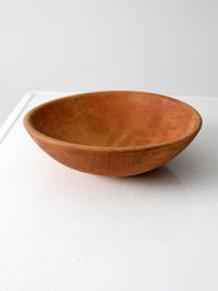 vintage wood bowl