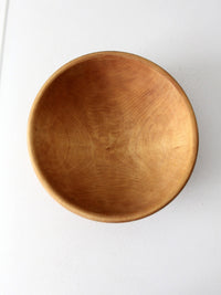 vintage wood bowl