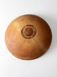 vintage wood bowl