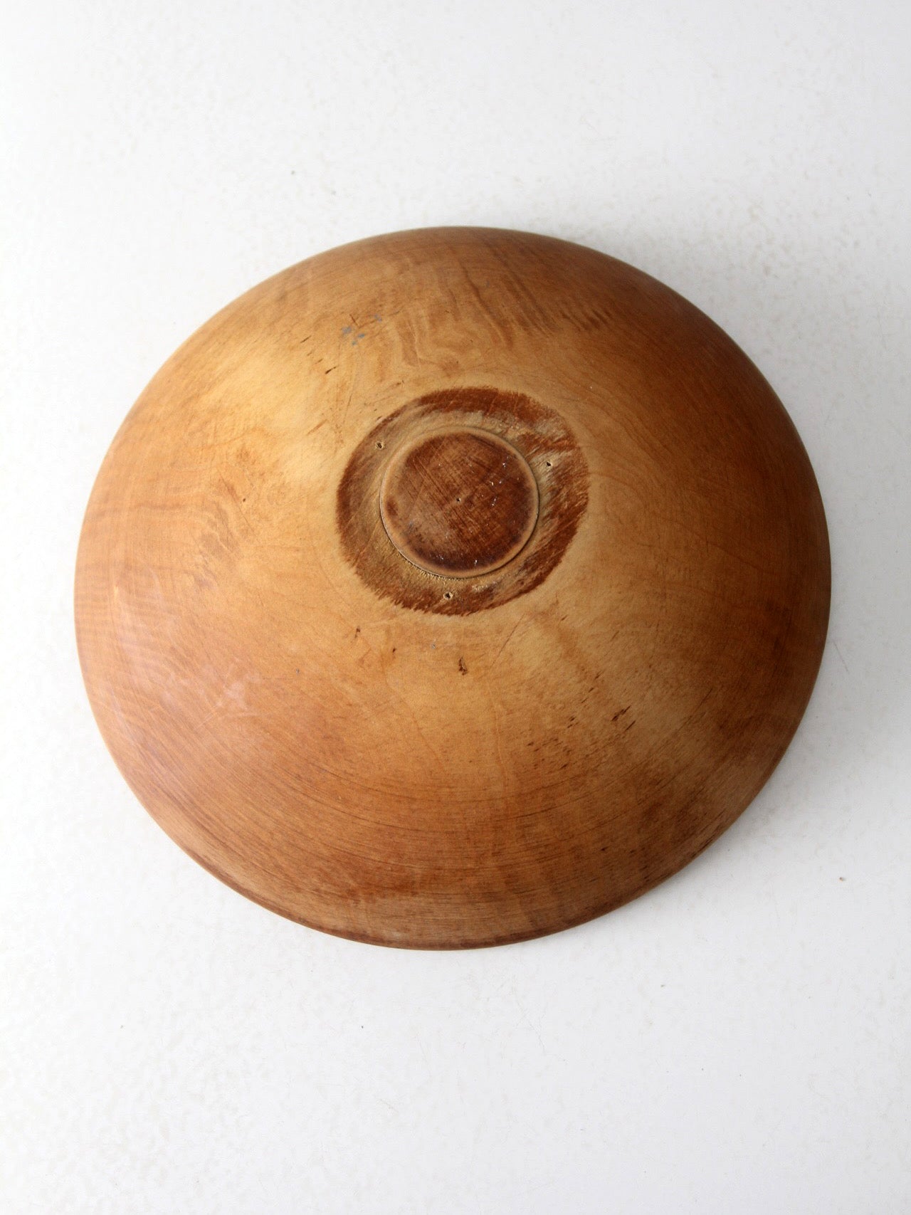 vintage wood bowl