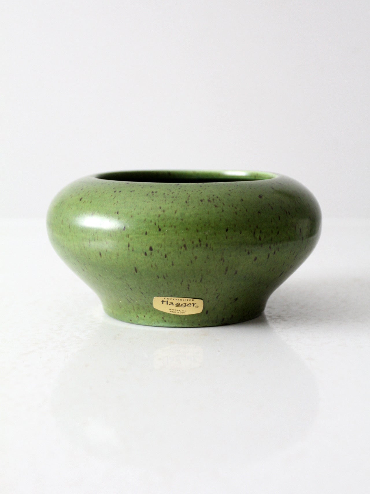 mid-century Haeger pottery vase