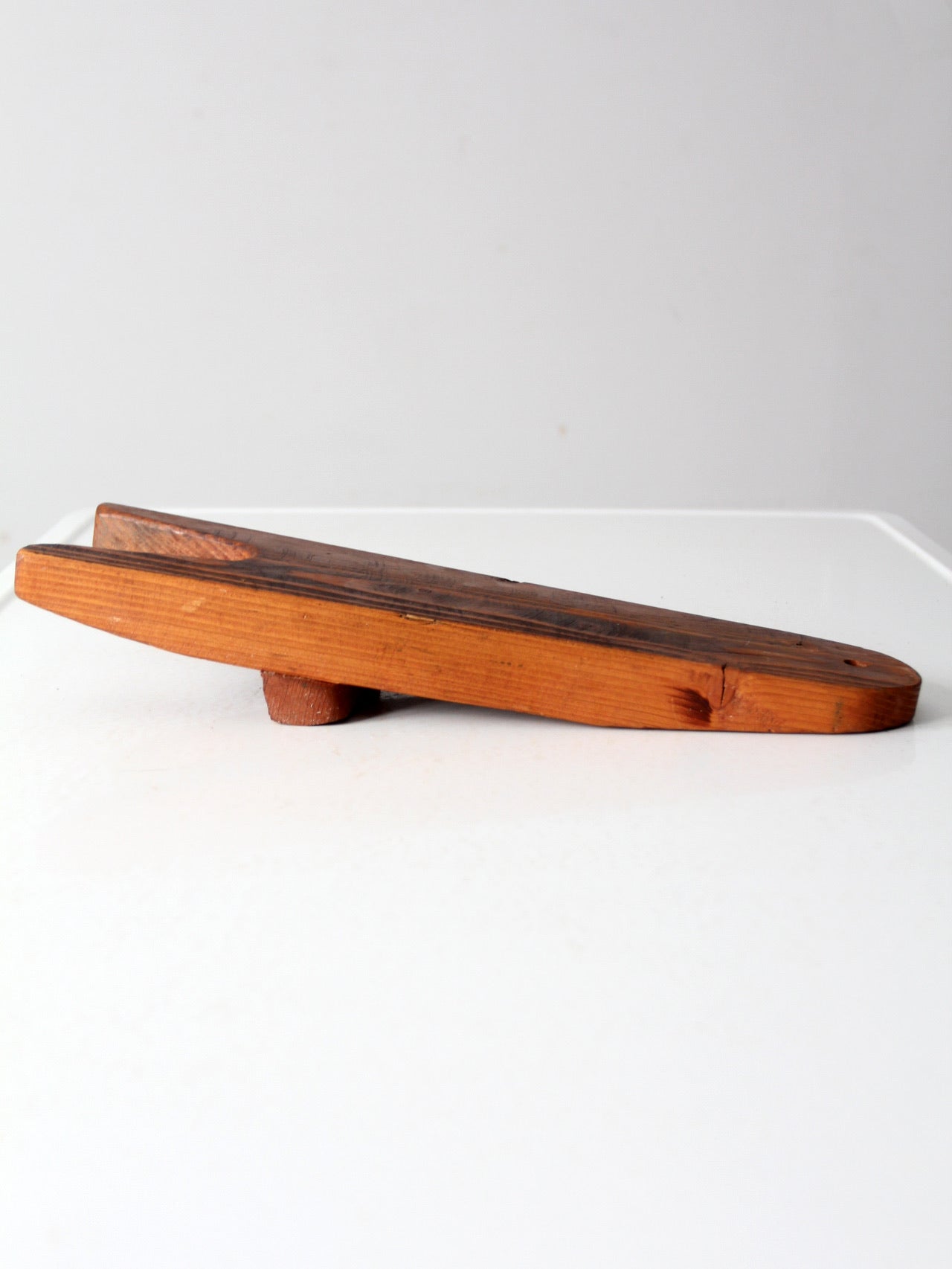 vintage wood boot jack