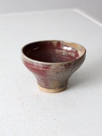 vintage studio pottery bowl