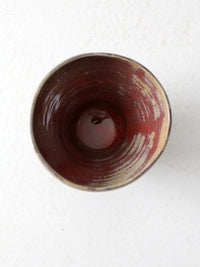 vintage studio pottery bowl