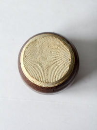 vintage studio pottery cup vase